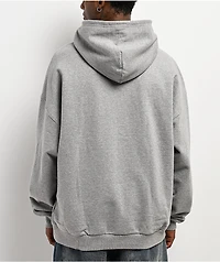 Brixton Flames Gunmetal Heather Oversized Hoodie