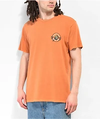 Brixton Geneva Orange T-Shirt