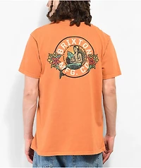 Brixton Geneva Orange T-Shirt