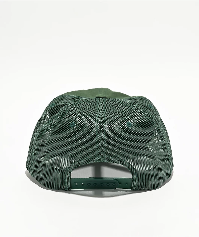 Brixton Grade Trekking Green Trucker Hat