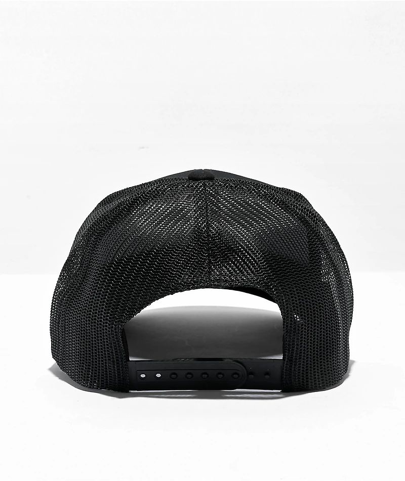 Brixton Guston Black Trucker Hat