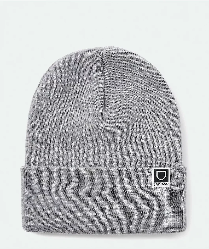 Brixton Harbor Light Heather Grey Beanie