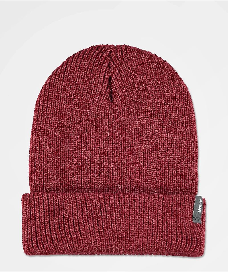 Brixton Heist Burgundy Beanie
