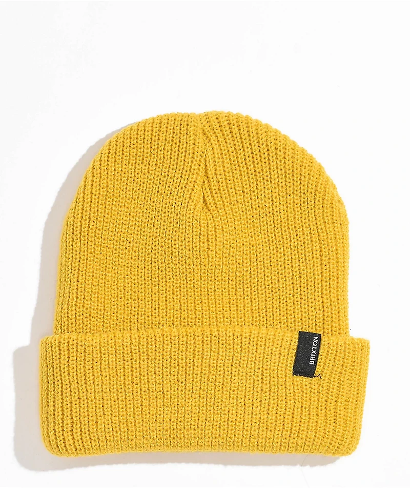 Brixton Heist Mustard Beanie
