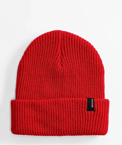 Brixton Heist Red Beanie