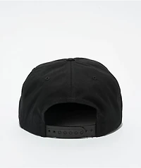 Brixton Home Team Black Snapback Hat
