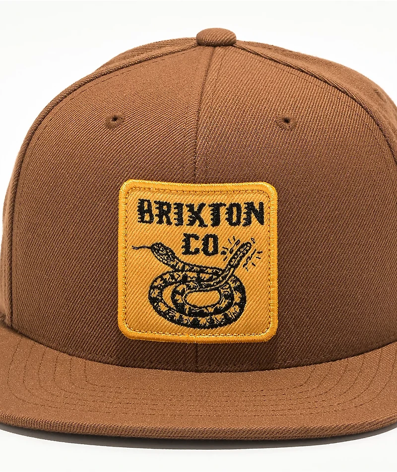 Brixton Homer Sepia Snapback