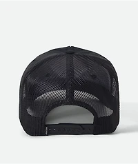 Brixton Leeway Black Trucker Hat
