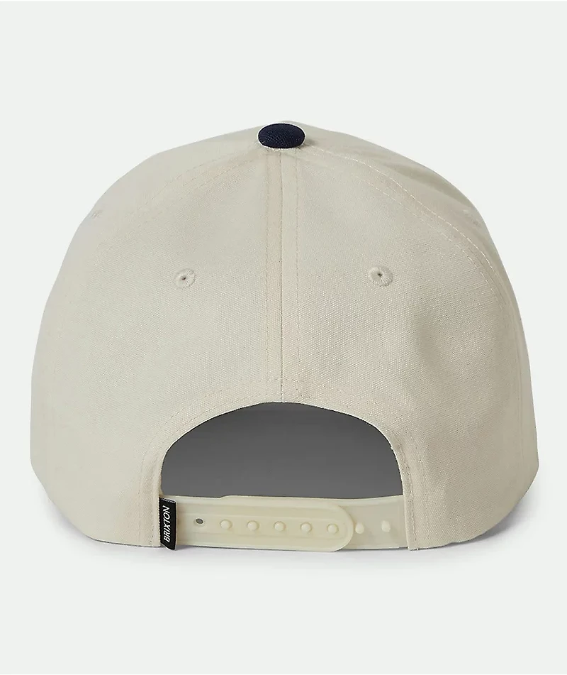 Brixton Leisure Activity Netplus® Whitecap & Blue Snapback Hat