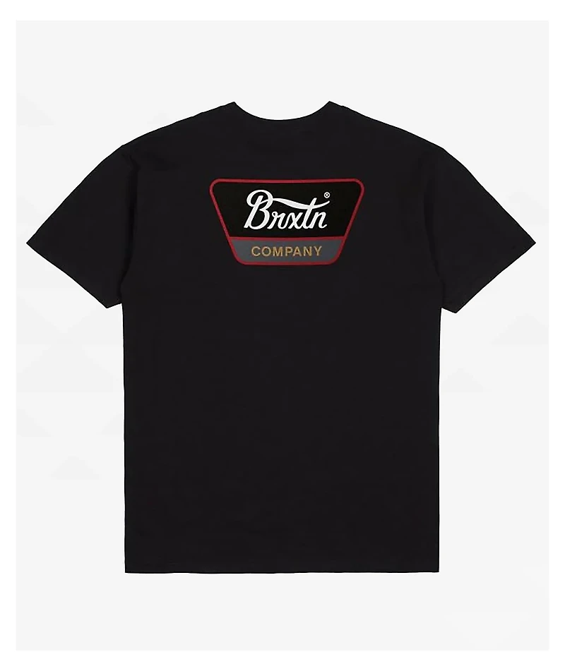 Brixton Linwod Black T-Shirt