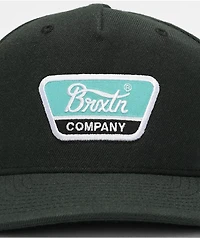 Brixton Linwood Black Snapback Hat