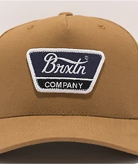 Brixton Linwood C MP Brown Snapback Hat