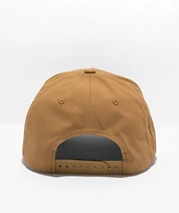 Brixton Linwood C MP Brown Snapback Hat