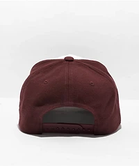Brixton Linwood Mahogany Snapback Hat
