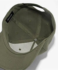 Brixton Linwood Olive Snapback Hat