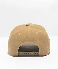 Brixton Linwood Sand Snapback Hat