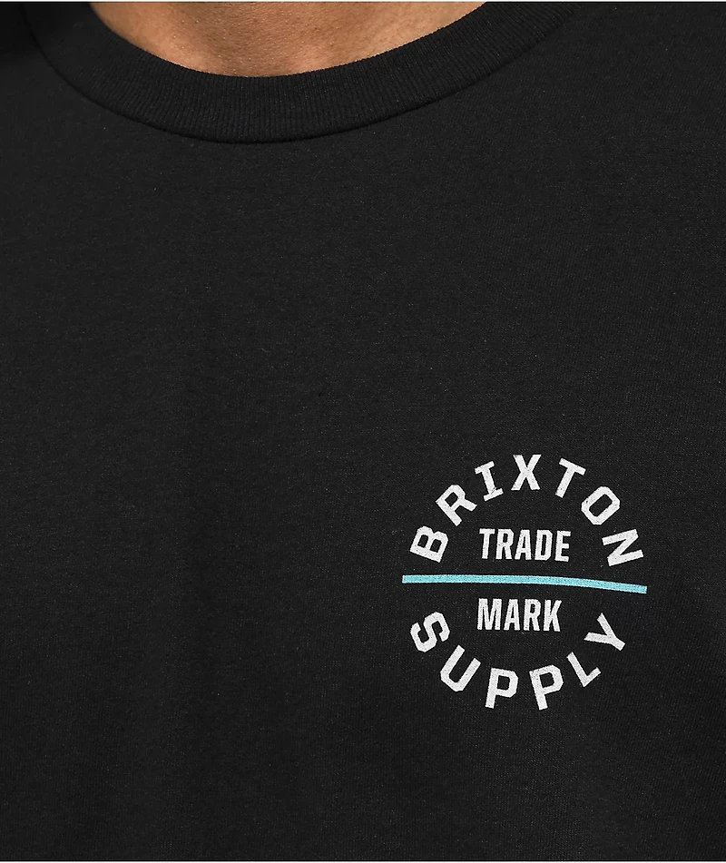 Brixton Oath Black T-Shirt