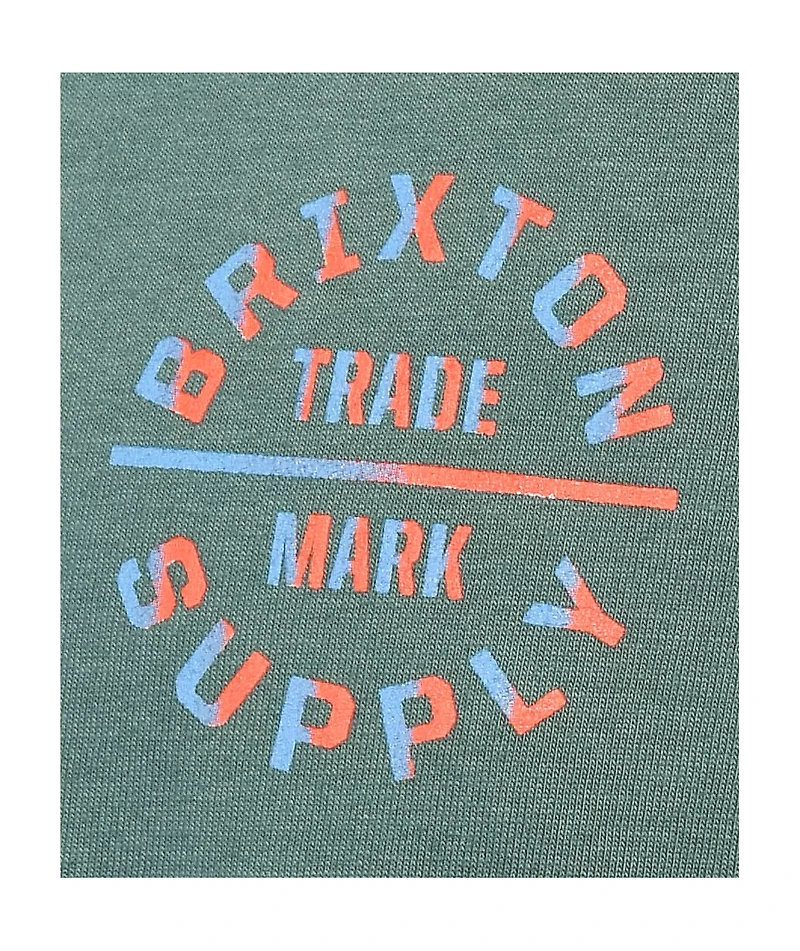 Brixton Oath Forest Green T-Shirt