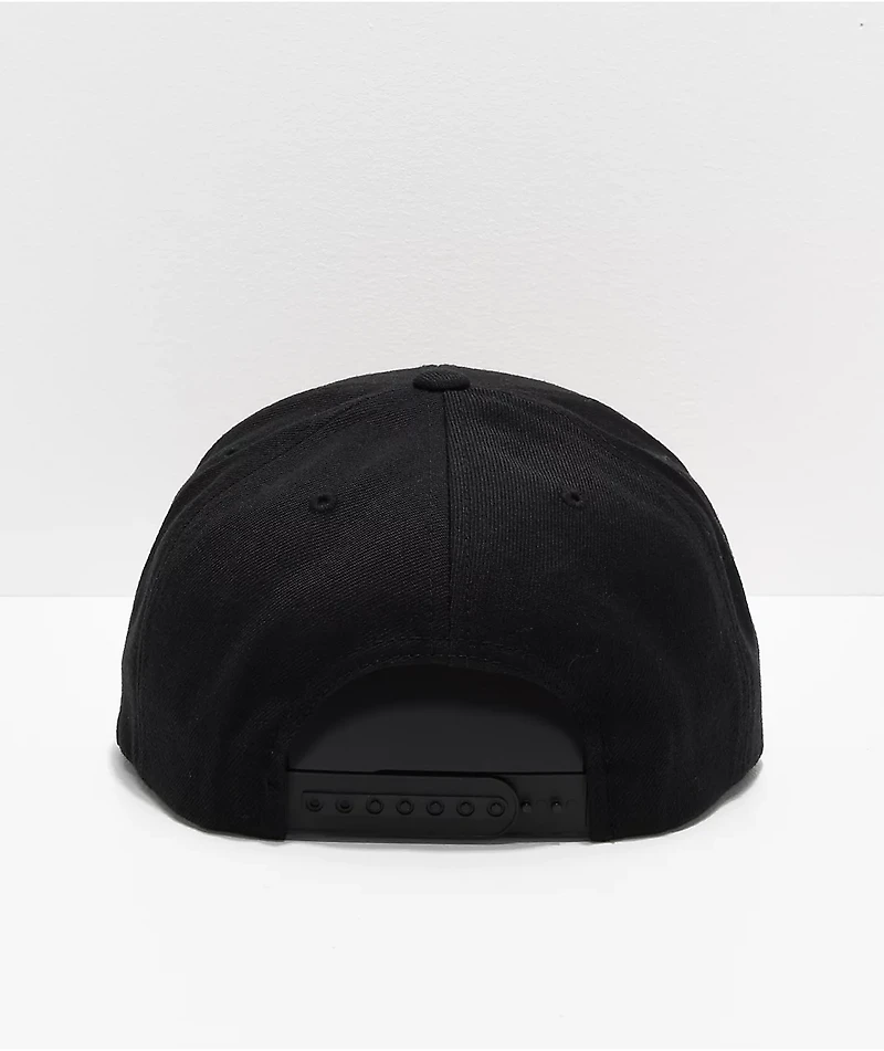 Brixton Oath III Black & Copper Snapback Hat