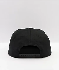 Brixton Oath III Black & Navy Tie Dye Logo Snapback Hat