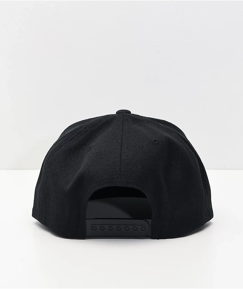 Brixton Oath III Black Snapback Hat