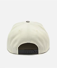 Brixton Oath III Charcoal & Off White Snapback Hat