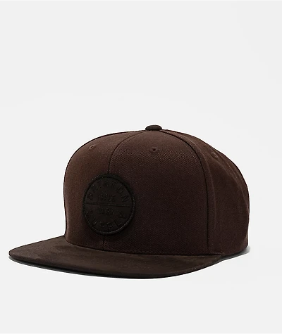 Brixton Oath III Pinecone Snapback Hat