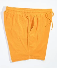 Brixton Pacific Reserve Orange Terry Cloth Shorts