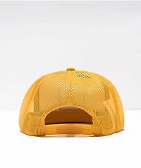 Brixton Passin' Thru Yellow Trucker Hat