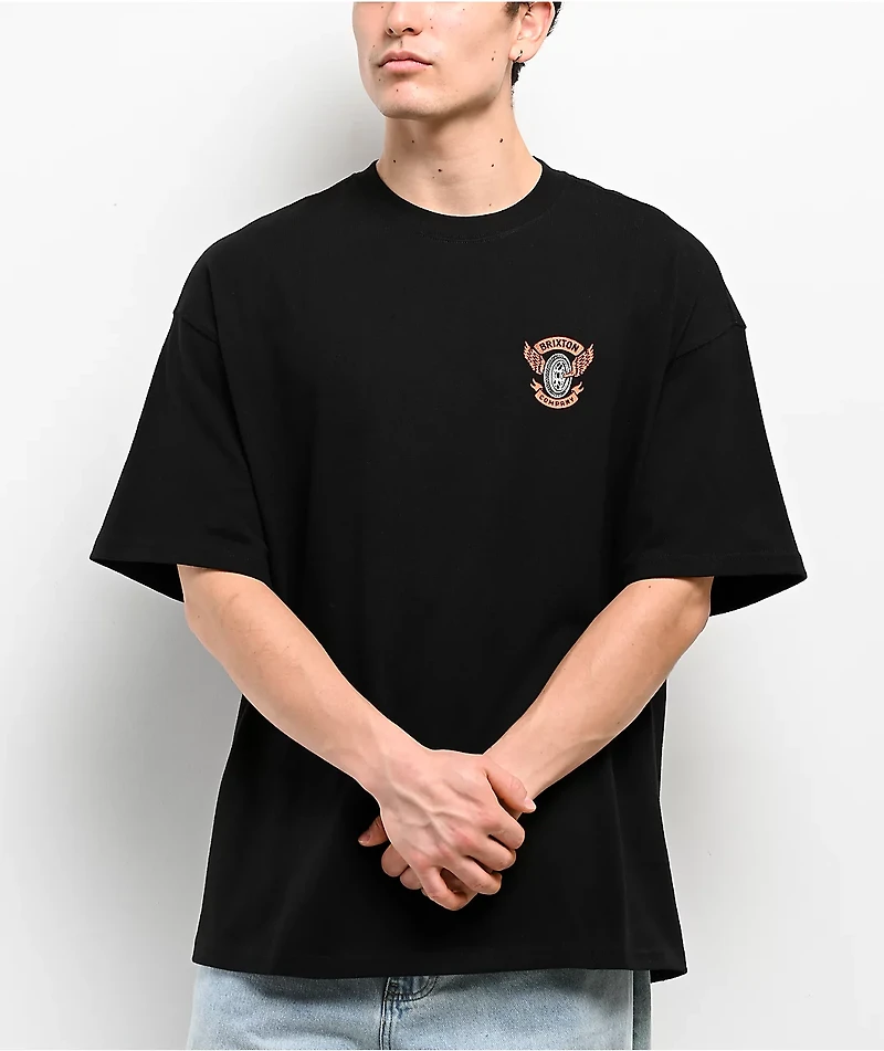 Brixton Payson Black T-Shirt