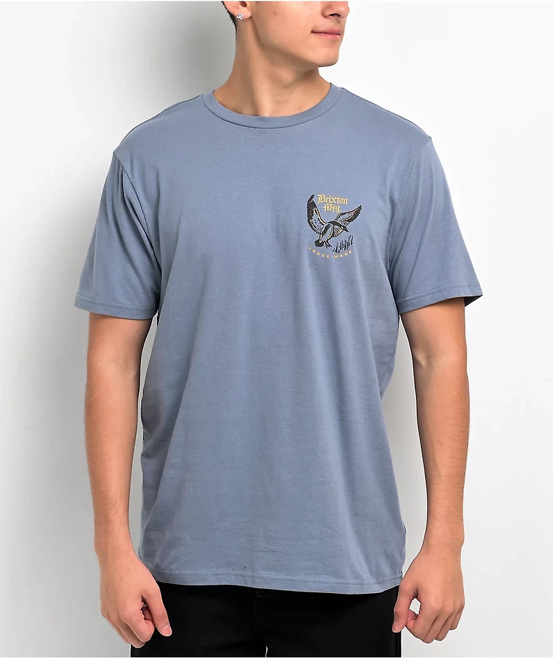 Brixton Portside Blue T-Shirt