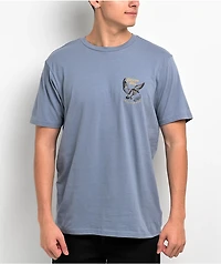 Brixton Portside Blue T-Shirt