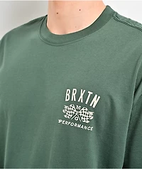 Brixton Primary Green Crop T-Shirt