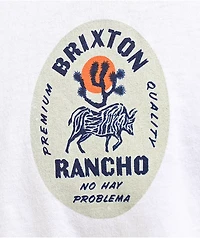 Brixton Rancho White T-Shirt