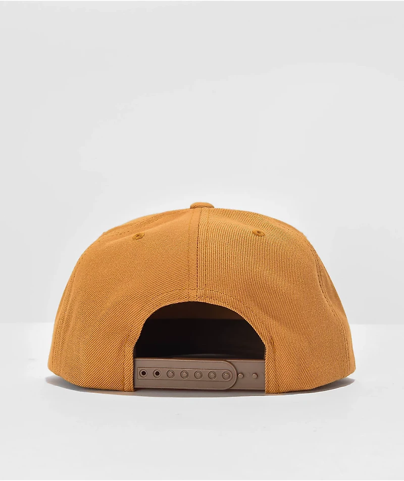 Brixton Regal Golden Brown Snapback Hat