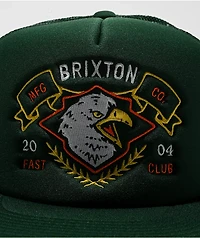 Brixton Ruckett Dark Green Trucker Hat