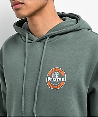 Brixton Soto Green Hoodie