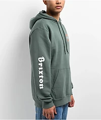 Brixton Soto Green Hoodie