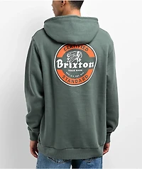 Brixton Soto Green Hoodie