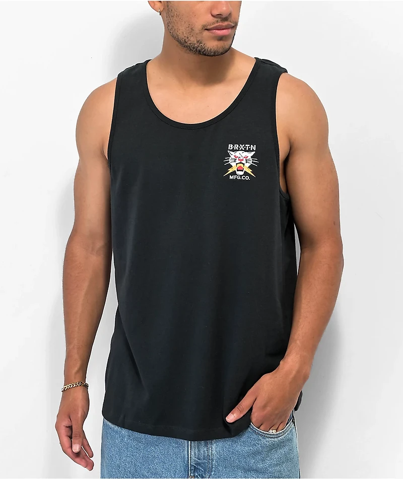 Brixton Sparks Black Tank Top