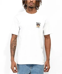 Brixton Sparks White T-Shirt