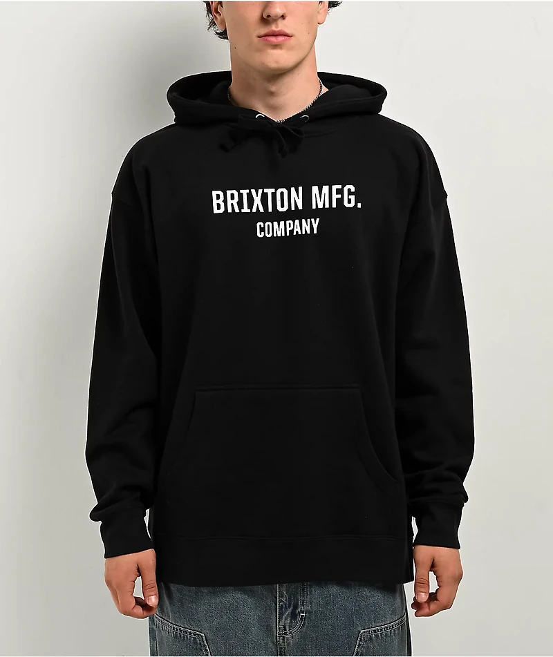 Brixton Speed & Service Black Hoodie