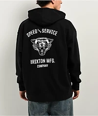 Brixton Speed & Service Black Hoodie