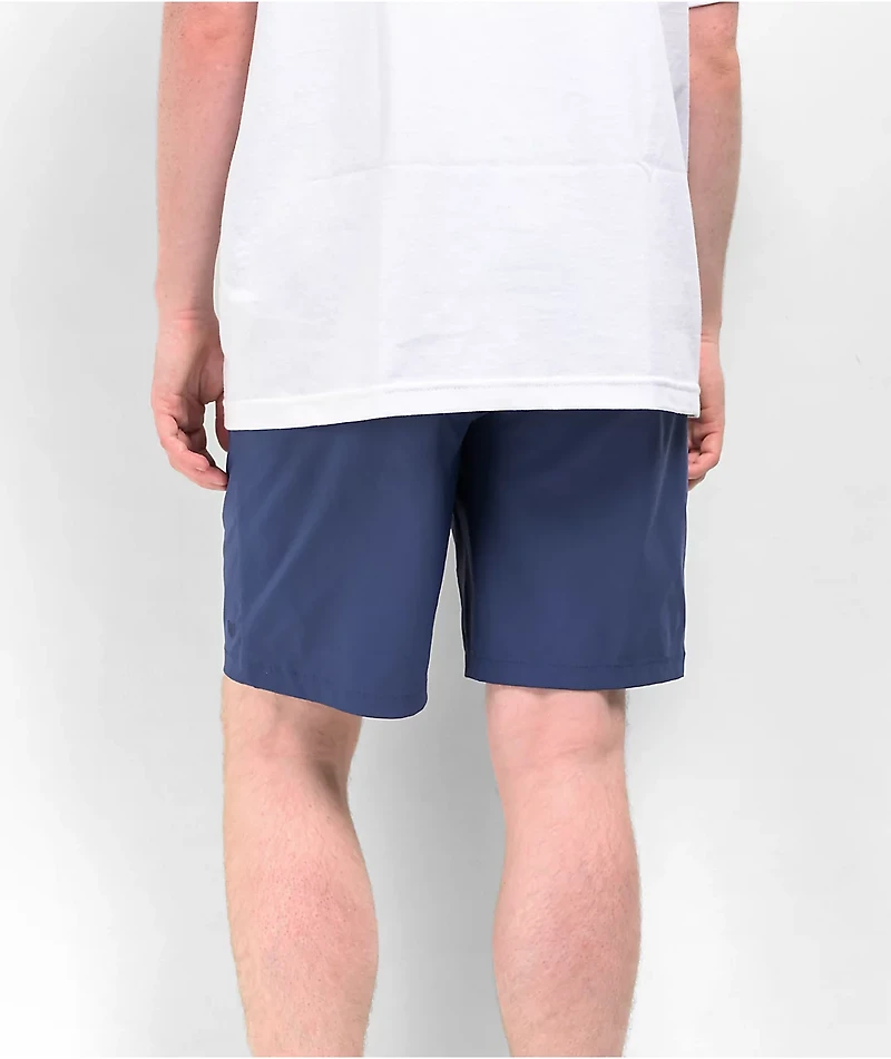 Brixton Steady Cinch Utility Blue Shorts