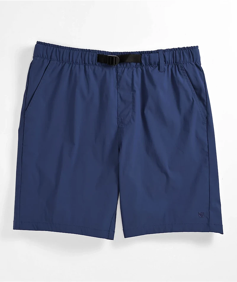 Brixton Steady Cinch Utility Blue Shorts