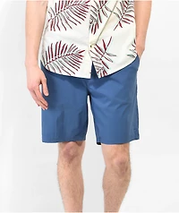 Brixton Steady Cinch Violet Nylon Hybrid Shorts