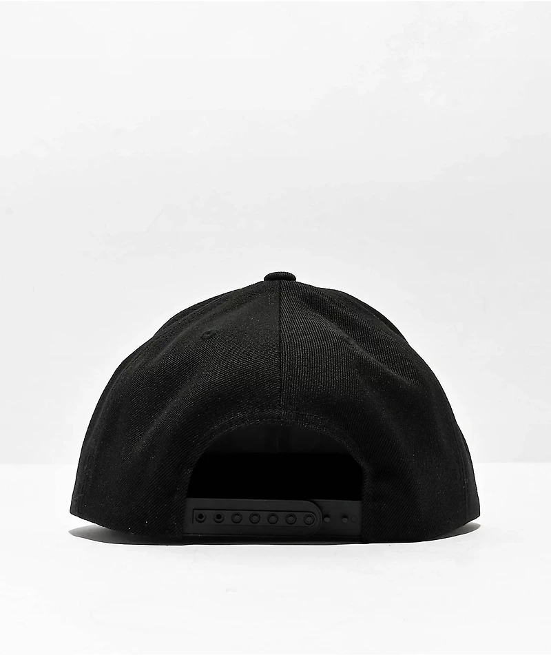 Brixton Stinger Black Snapback Hat