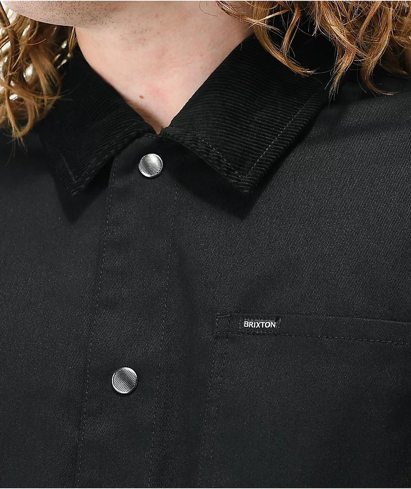 Brixton Survey Black Chore Coat