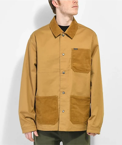 Brixton Survey Brown Chore Coat