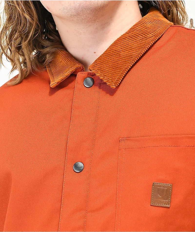 Brixton Survey Red Chore Jacket